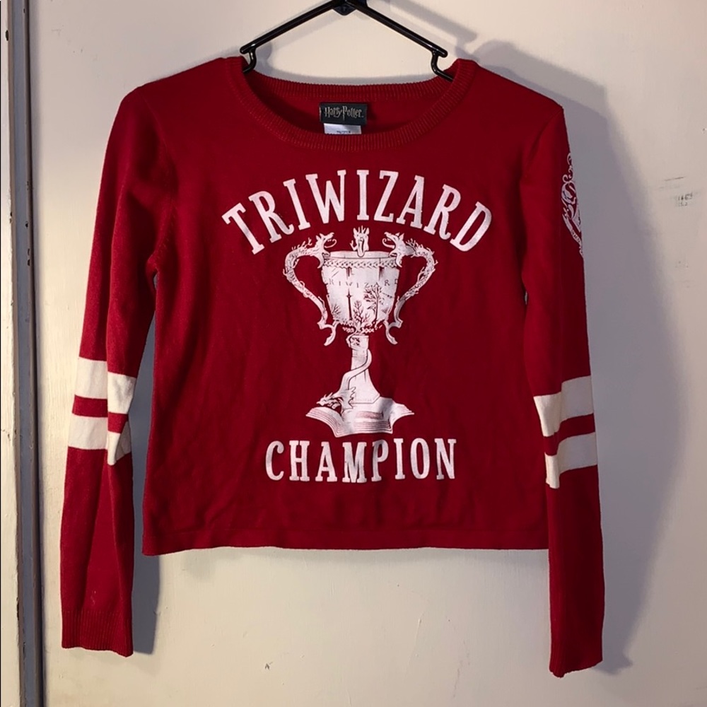 Red Harry Potter Triwizard Champion Sweater